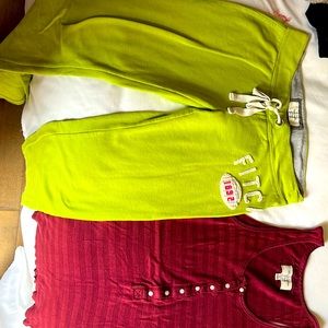 Abercrombie & Fitch tank and sweat pants